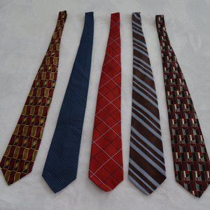 Assorted 5pcs. Men's Neck Tie